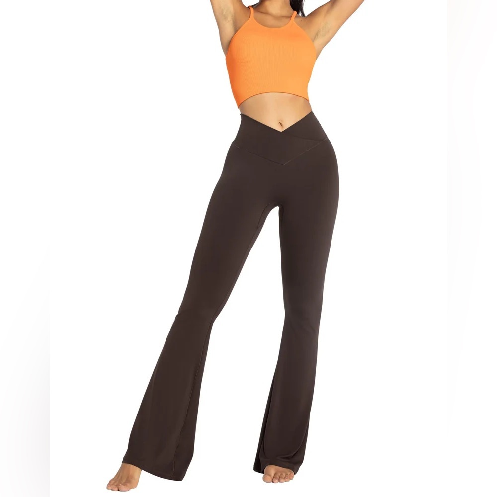 Sunzel Black Flared Leggings